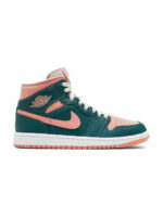 Кроссовки женские Jordan 1 Mid Dark Teal Green (W) (BQ6472-308)
