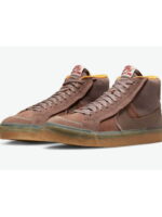 Кроссовки унисекс Nike Sb Zoom Blazer Mid Premium Plus Brown (DV5468-200)