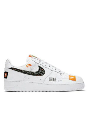 Кроссовки мужские Nike Air Force 1 Premium White "Just Do It" (AR7719-100)