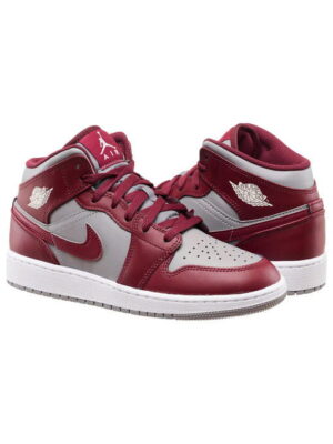 Кроссовки женские Jordan 1 Mid Gs (DQ8423-615)