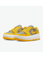 Кроссовки женские Jordan 1 Low Elevate Yellow Grey (DH7004-017)