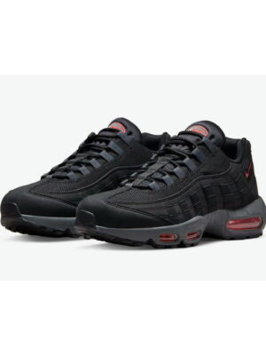 Кроссовки мужские Nike Air Max 95 'Black University Red (DV5672-001)