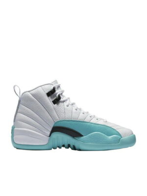 Кроссовки женские Jordan 12 Retro Light Aqua Gs (510815-100)
