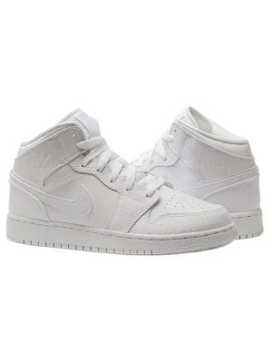 Кроссовки женские Jordan Air 1 Mid(Gs) (554725-130)