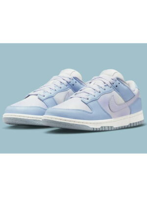 Кроссовки женские Nike Dunk Low Blue Canvas (FN0323-400)