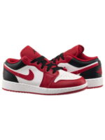 Кроссовки женские Jordan 1 Low Bulls (Gs) (553560-163)