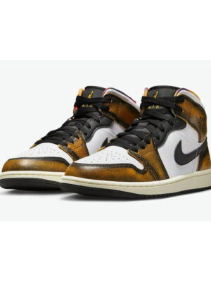 Кроссовки мужские Jordan 1 Mid “Wear Away” (DQ8417-071)