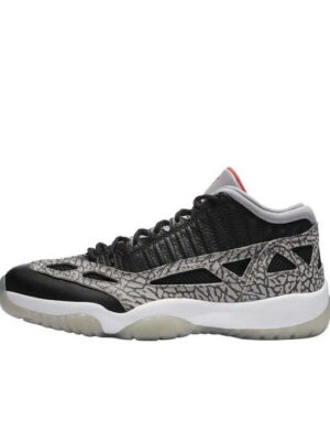 Кроссовки мужские Jordan 11 Retro Low Ie Black Cement (919712-006)