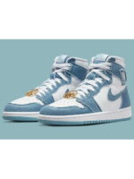 Кроссовки женские Jordan 1 High Og Denim (DM9036-104)