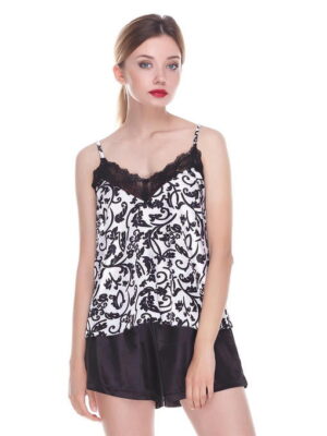 Женская пижама из сатин шелка