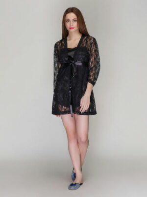 Халат женский гипюровый