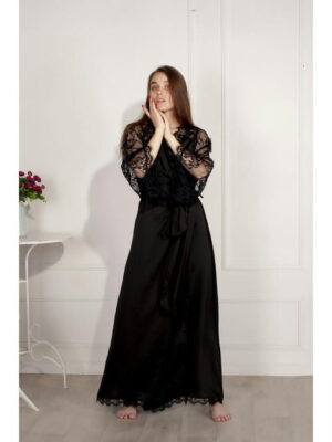 Халат женский, в пол