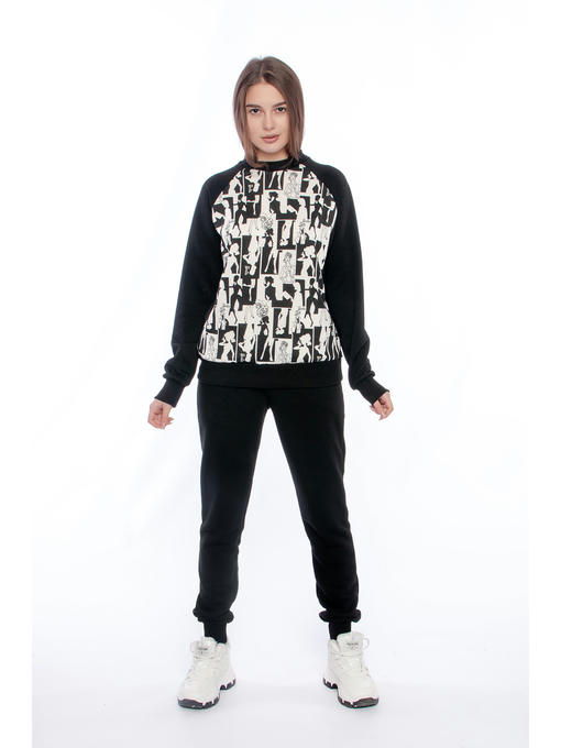 Женский хлопковый домашний костюм — изображение 2