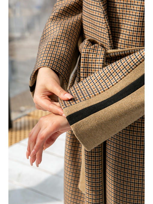 Демисезонное Пальто кемел — изображение 4