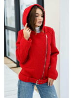 Демисезонное Пальто красное