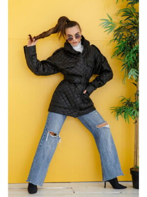 Демисезонная куртка черная