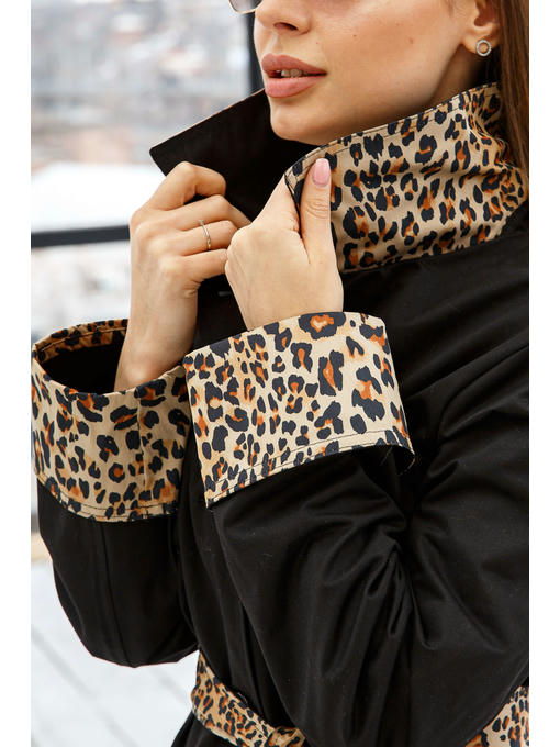 Демисезонный Плащ черный — изображение 8