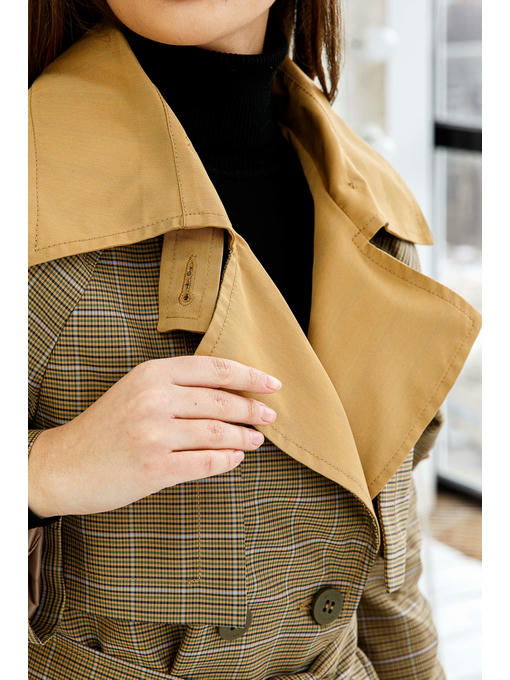 Демисезонный Тренч хаки — изображение 6