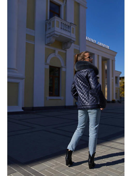 Куртка синий — изображение 4