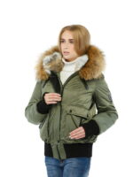 Зимняя куртка хаки