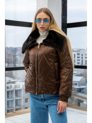 Демисезонная Куртка шоколад