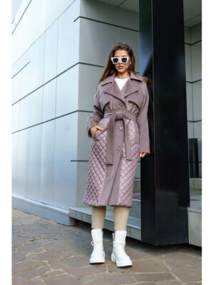 Демисезонное Пальто капучино