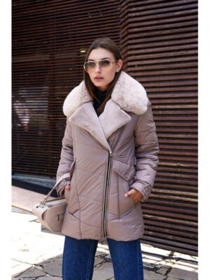 Зимняя куртка капучино