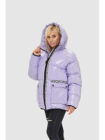 Зимняя куртка сирень