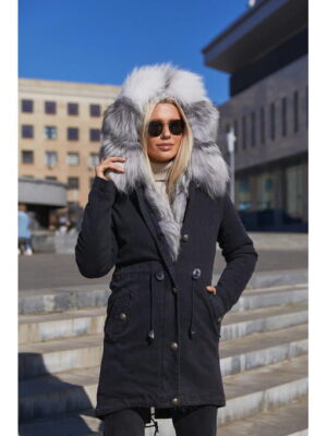 Парка серая