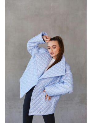 Демисезонная Куртка голубая