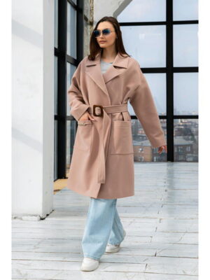 Демисезонное пальто кор топл. молоко