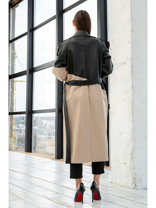 Демисезонный Тренч Плащ бежевый — изображение 3