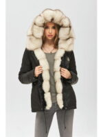 Зимняя куртка черная