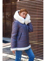 Зимняя куртка серая