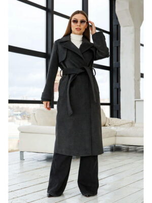 Демисезонное Пальто графит