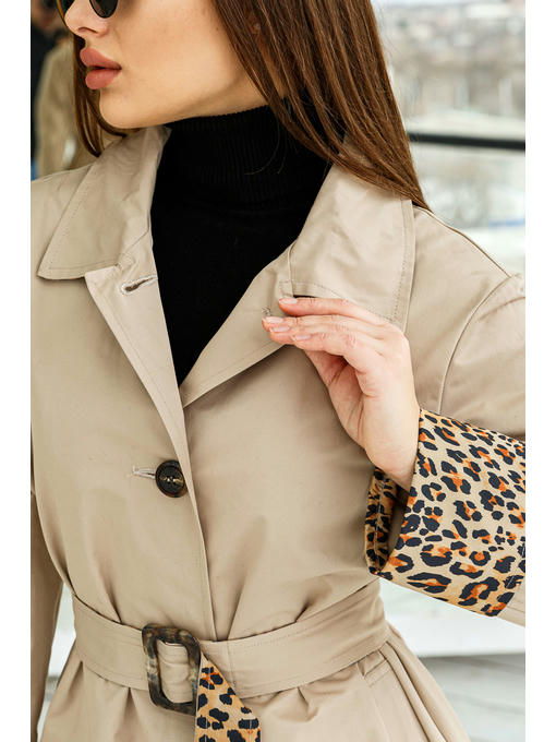 Демисезонный Плащ бежевый — изображение 6