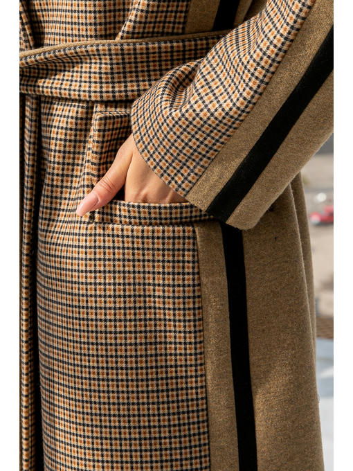 Демисезонное Пальто кемел — изображение 3