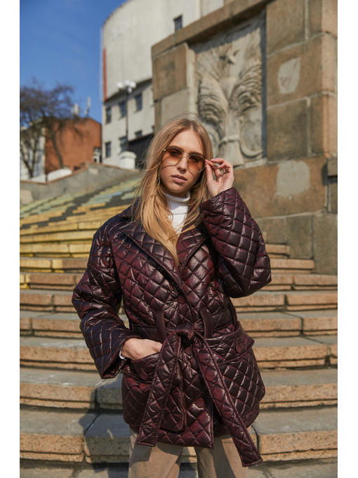 Демисезонная Куртка бордо — изображение 3