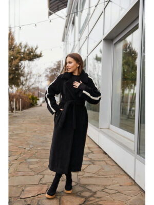 Пальто черное