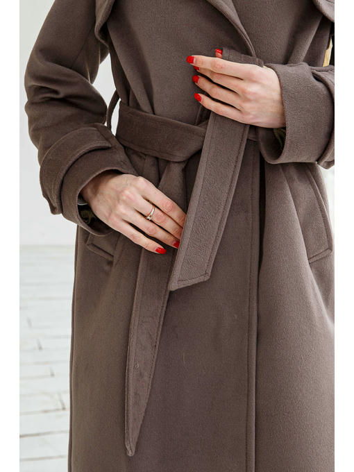 Демисезонное Пальто капучино — изображение 5