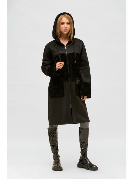 Дубленка черная — изображение 2