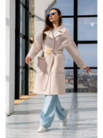 Демисезонное пальто кор молоко