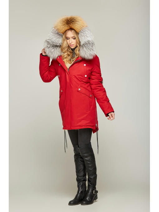 Зимняя парка КРАСНая GOLD FOX — изображение 3