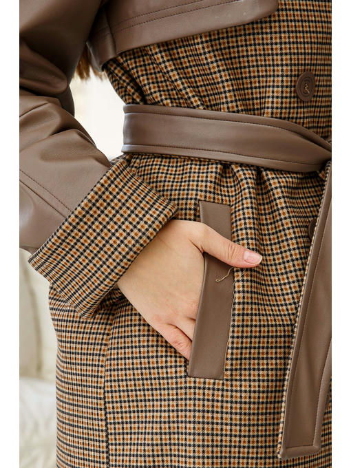 Демисезонное Пальто капучино — изображение 7