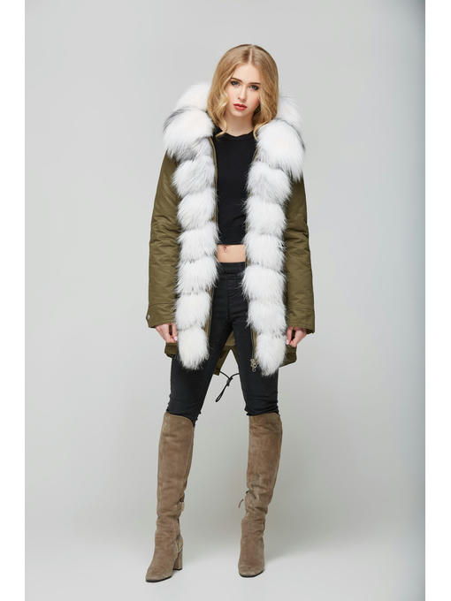 Зимняя парка Хаки — изображение 4