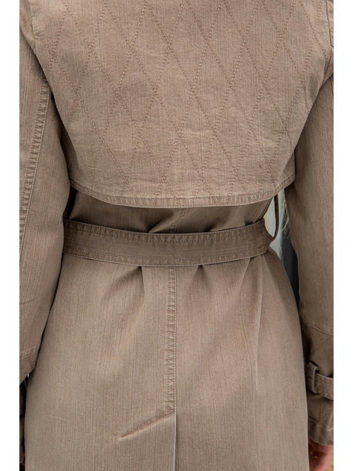 Демисезонный тренч коричневый — изображение 6