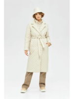 Демисезонный плащ молоко