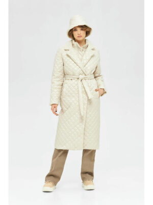 Демисезонный плащ молоко