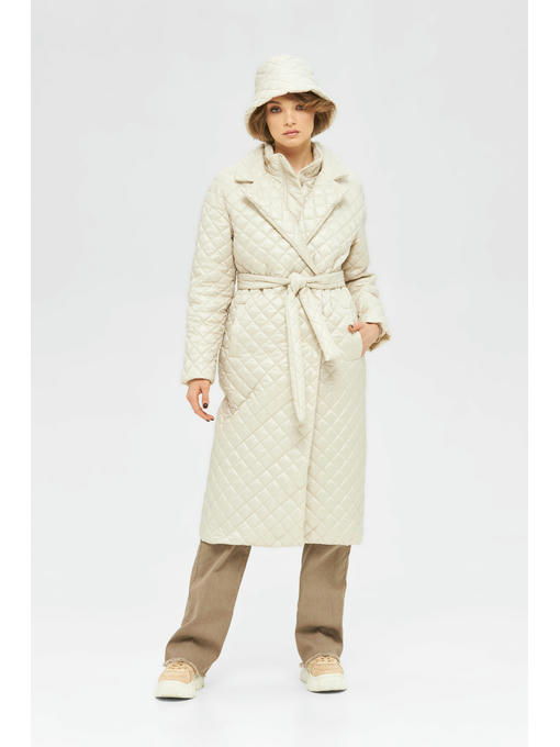 Демисезонный плащ молоко