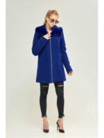 Зимнее пальто электрик